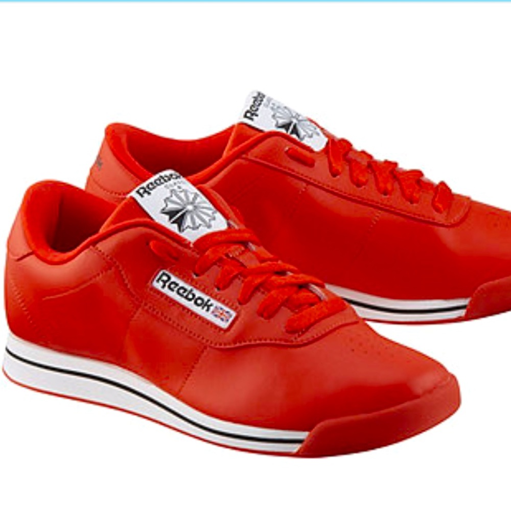 Red Reebok Classic / women size 9.5